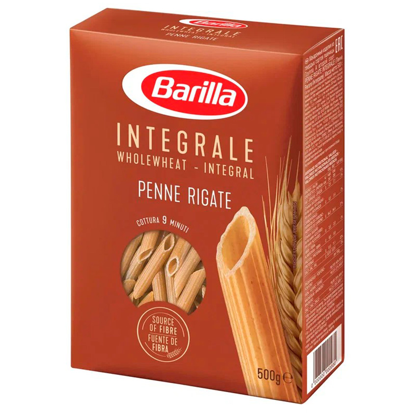 

Макаронные изделия BARILLA Пенне Ригате цельнозерновые 500 г