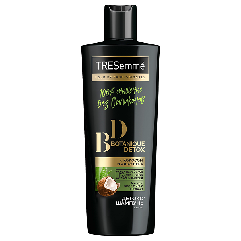 TRESEMME Шампунь для волос TRESEMME BOTANIQUE DETOX увлажняющий 400 мл