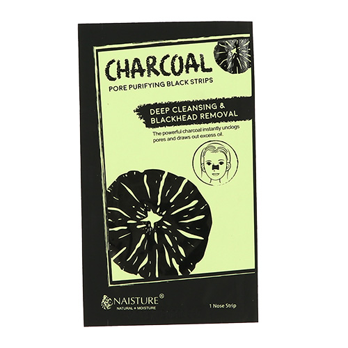

Пластырь для носа NAISTURE CHARCOAL для очищения пор с древесным углем 1 шт