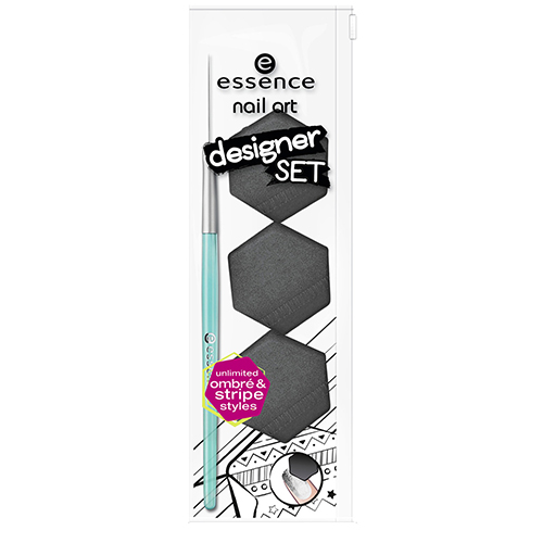 

Набор для дизайна ногтей ESSENCE губки+кисточка