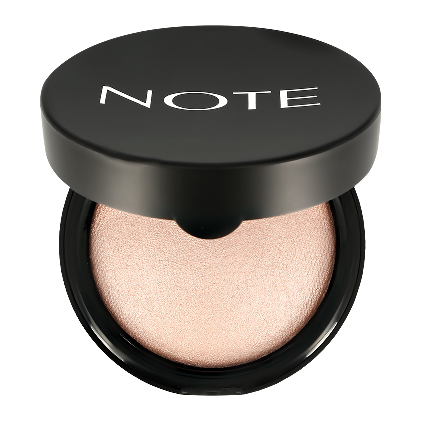 Хайлайтер для лица NOTE BAKED HIGHLIGHTER тон 02 хайлайтер triple baked highlighter dark angel