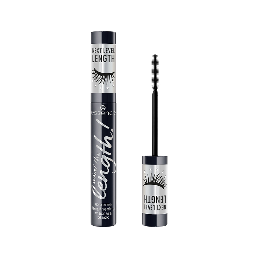 Тушь для ресниц ESSENCE WHAT THE LENGTH! ультраудлиняющая тон 01 Black