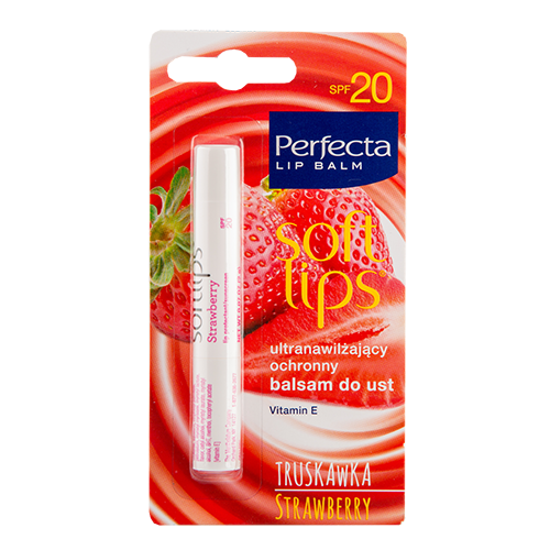 

Бальзам для губ PERFECTA SOFTLIPS Клубника SPF-20 2 г