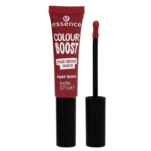 Помада для губ `ESSENCE` COLOUR BOOST MAD ABOUT MATTE тон 09 жидкая матовая