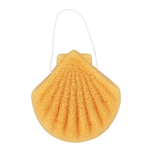 

Спонж из конняку DECO. CLEAN Ракушка желтый