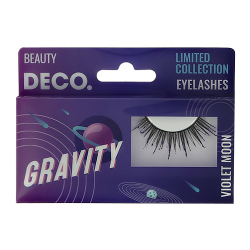 

Накладные ресницы DECO. GRAVITY violet moon