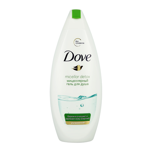 

Гель для душа DOVE Детокс-уход мицеллярный 250 мл