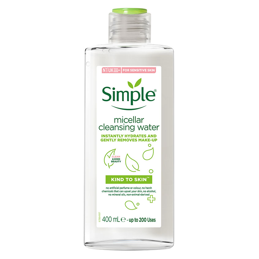 

Мицеллярная вода SIMPLE очищающая 400 мл