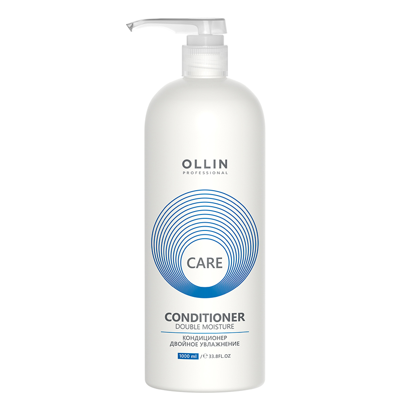Кондиционер для волос OLLIN CARE двойное увлажнение 1000 мл