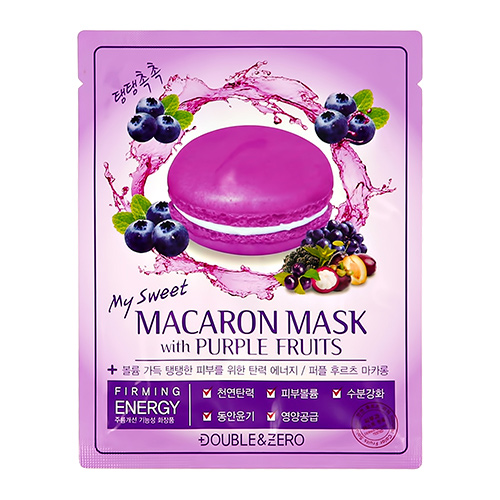 

Маска для лица DOUBLE & ZERO MY SWEET MACARON тонизирующая 30 г