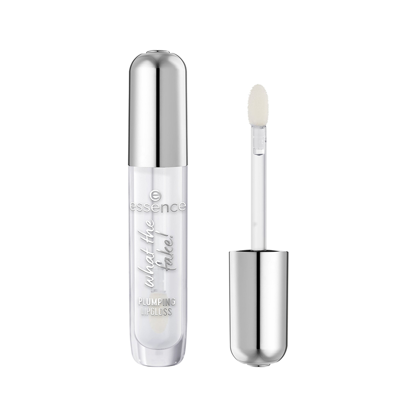 Блеск для губ ESSENCE WHAT THE FAKE! PLUMPING LIP GLOSS с эффектом увеличения объема тон 100 Sheer genius