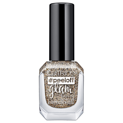Лак для ногтей `CATRICE` PEELOFF GLAM тон 03 When In Doubt Just Add Glitter