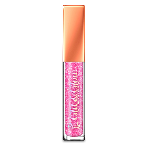 

Блеск для губ RUDE GLIT AND GLOW - GLITTER LIP GLOSS тон tease me