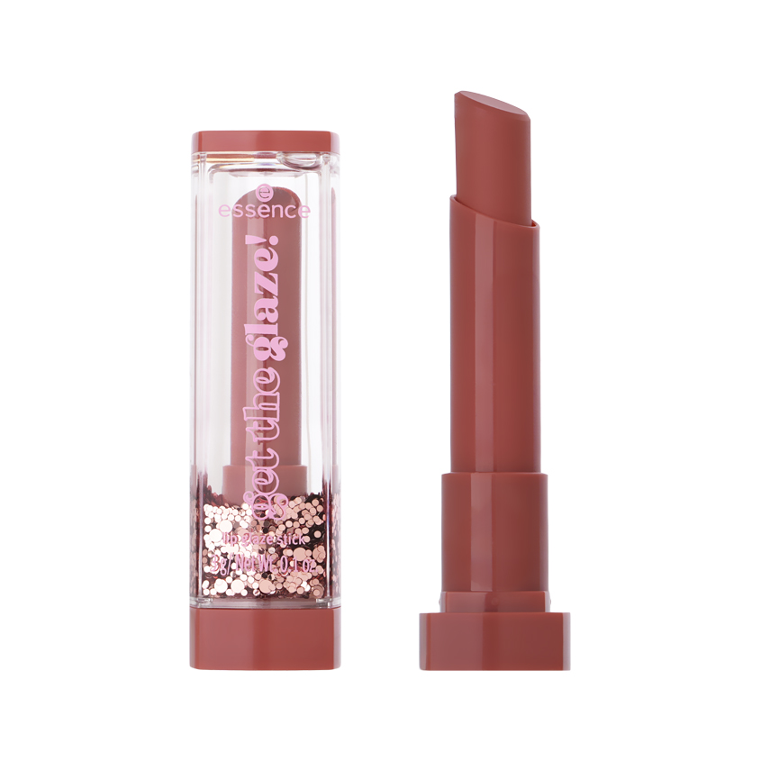 Помада для губ `ESSENCE` GET THE GLAZE! глянцевая тон 01 Brown sugar glaze