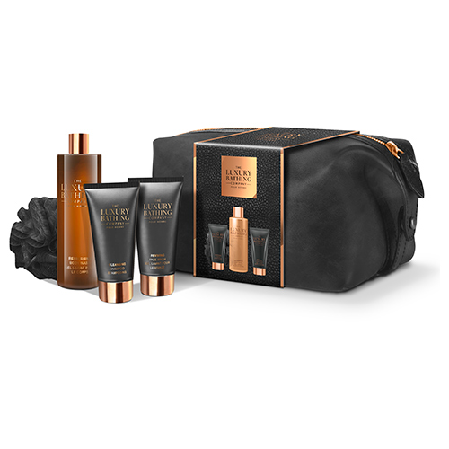 

Набор подарочный мужской THE LUXURY BATHING BY GRACE COLE GC HOMME гель для душа 250 мл, шампунь 50 мл, жидкое мыло для лица 50 мл, мочалка
