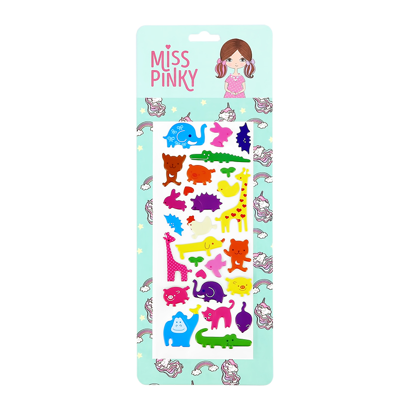 

3D Стикеры MISS PINKY