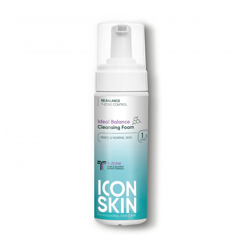 ICON SKIN Пенка для умывания ICON SKIN очищающая 175 мл пенка для умывания очищающая icon skin ideal balance 175 мл