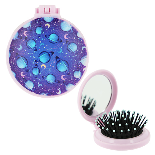 

Расческа для волос LADY PINK GALAXY с зеркалом синяя