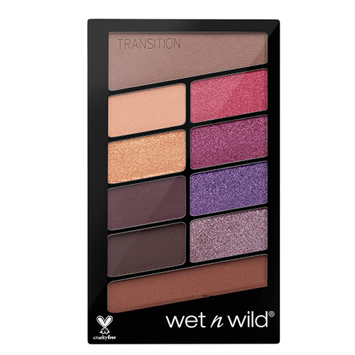 

Палетка теней для век WET N WILD COLOR ICON 10-PAN PALETTE тон v.i.purple 10 оттенков
