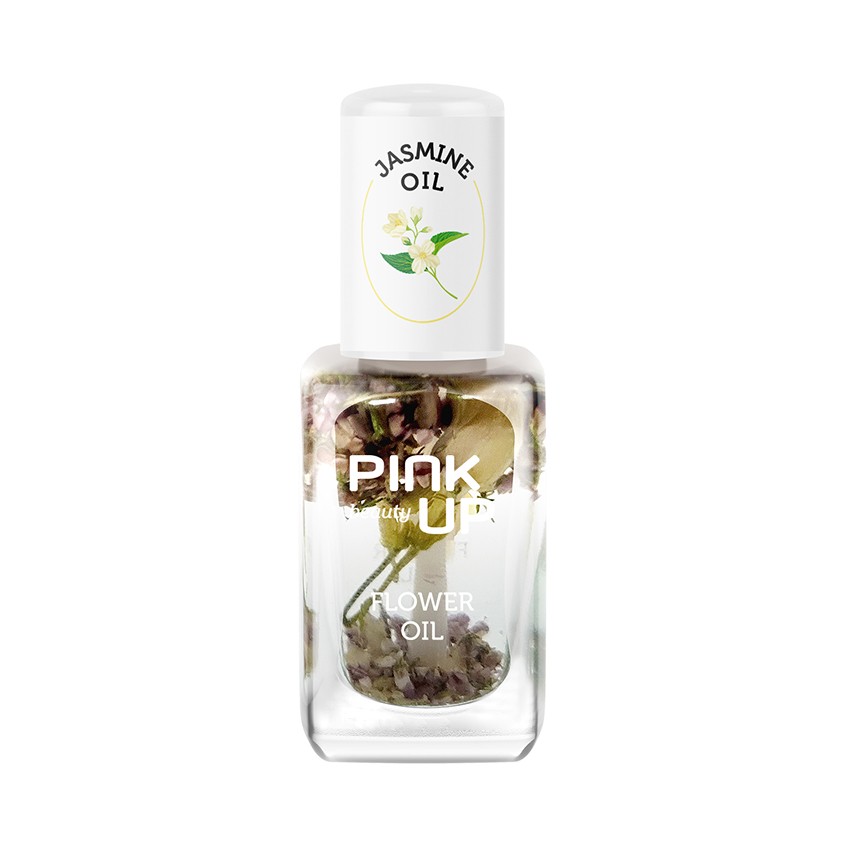 Масло для ногтей и кутикулы `PINK UP` `BEAUTY`  Oil  Jasmine 11 мл