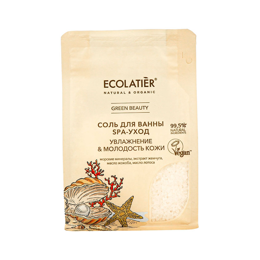 Соль для ванн ECOLATIER SPA-уход 600 г