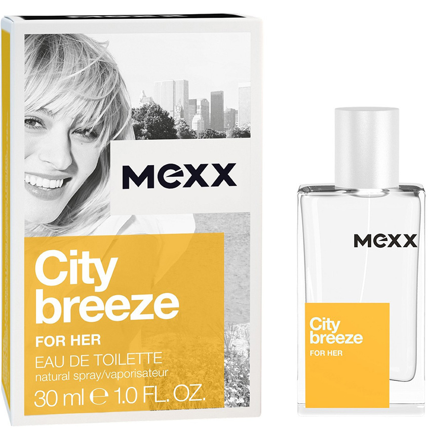 

Туалетная вода MEXX CITY BREEZE WOMAN жен. 30 мл