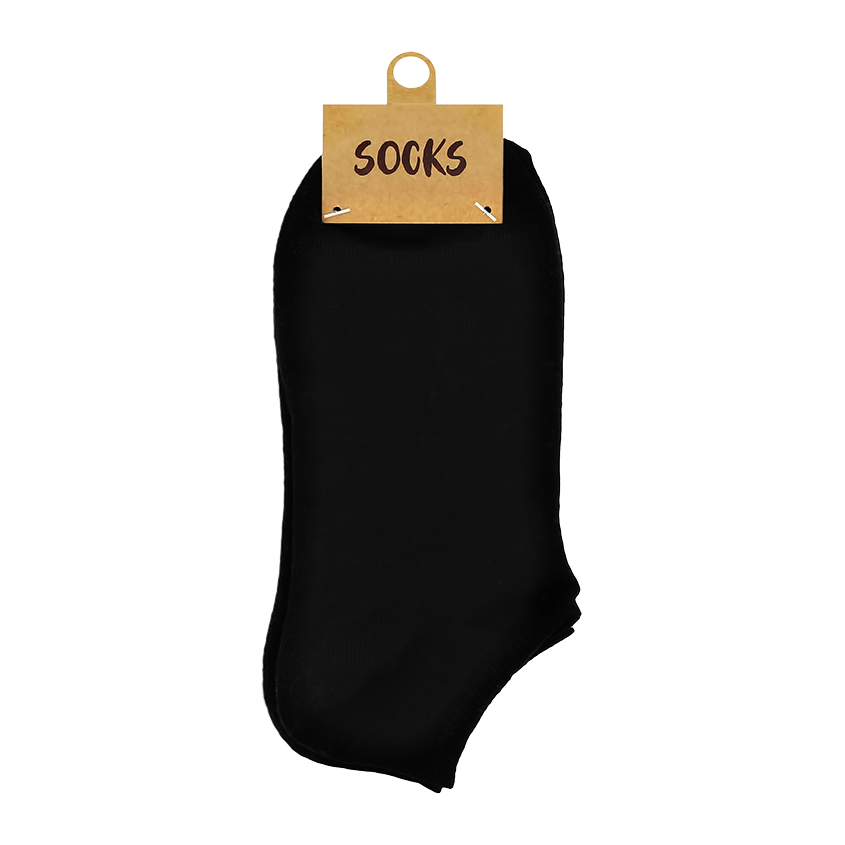 Носки короткие `SOCKS` черные