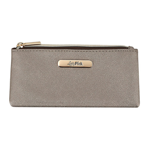 

Косметичка LADY PINK must have мини бронзовая