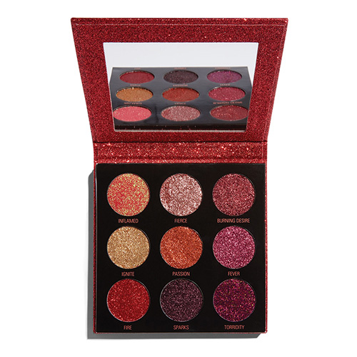 

Палетка глиттеров REVOLUTION PRESSED GLITTER PALETTE тон hot pursuit