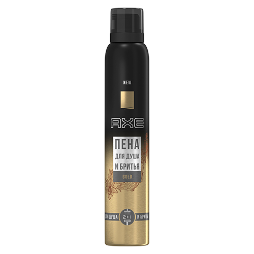 

Пена для душа и бритья AXE GOLD 200 мл