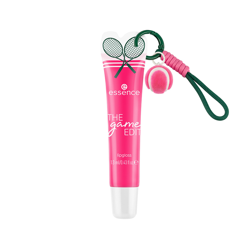 Блеск для губ `ESSENCE` THE GAME EDIT с ароматом арбуза тон 01 You`re my match maker