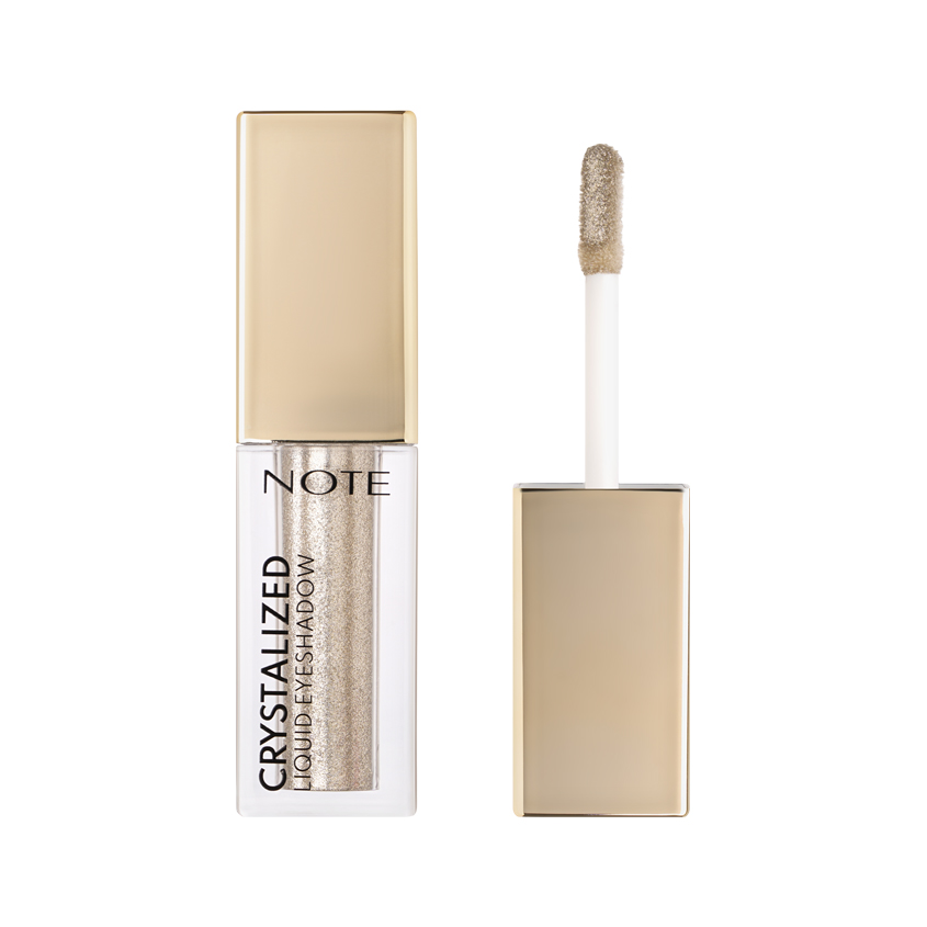 Тени для глаз NOTE CRYSTALIZED жидкие тон 06 Moonstone