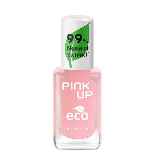 Лак для ногтей PINK UP ECO тон 08 с натуральными ингредиентами 11 мл