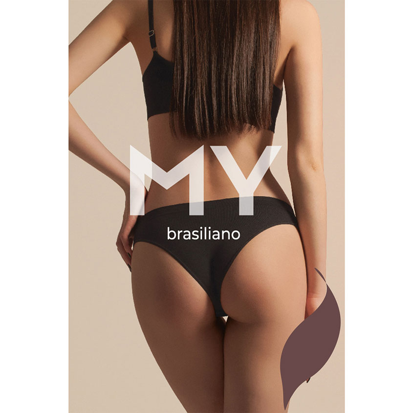 

Трусы женские MIREY MY бразилиано из микрофибры какао, 48/50 L/XL