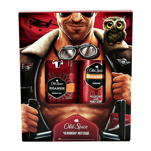 

Набор подарочный мужской OLD SPICE ROAMER гель для душа 250 мл, део-стик 50 мл