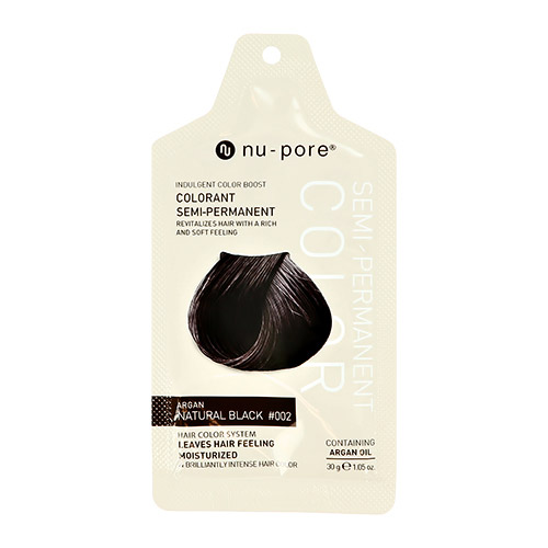 

Оттеночный бальзам NU-PORE 002 natural black 30 г