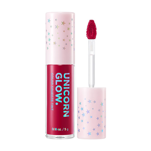 

Тинт для губ UNICORN GLOW COLOR SQUEEZE TINT тон 01 cherry red
