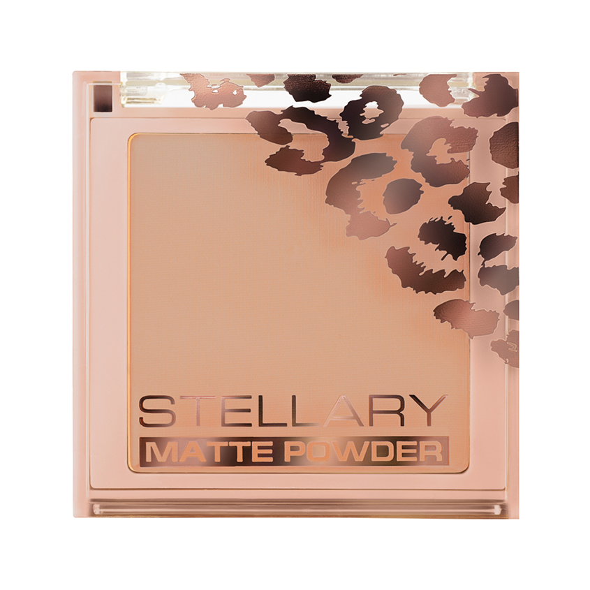 Пудра для лица STELLARY SOFT MATTE POWDER компактная тон W 01 Светло-бежевый
