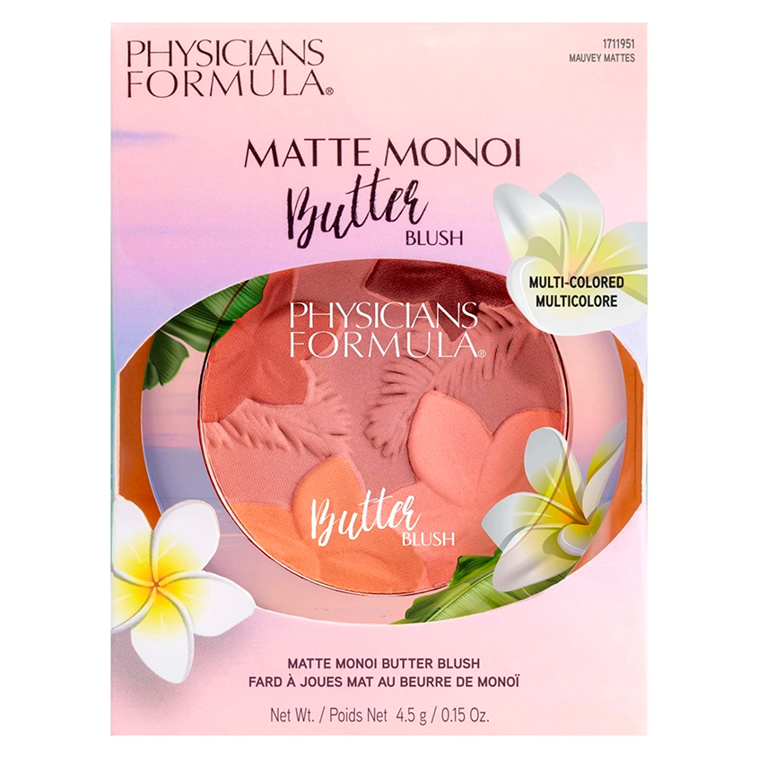 Румяна для лица PHYSICIANS FORMULA MATTE MONOI BUTTER тон лиловый матовый