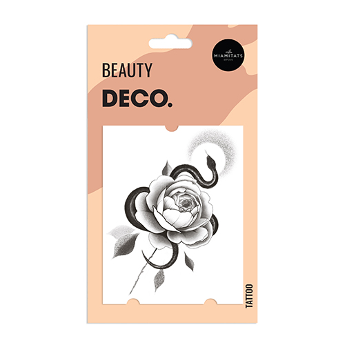 

Татуировка для тела DECO. BEYCOZ TATTOO by Miami tattoos переводная Snail