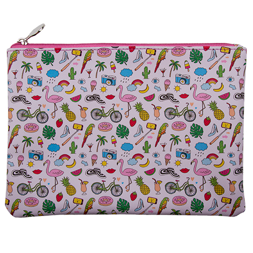 

Косметичка квадратная с принтом LADY PINK LIMITED SUMMER PRINT