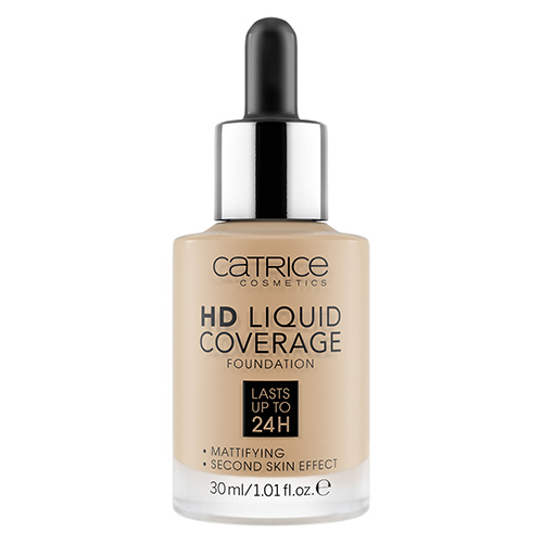 Основа тональная для лица `CATRICE` HD LIQUID COVERAGE тон 044 Deeply rose