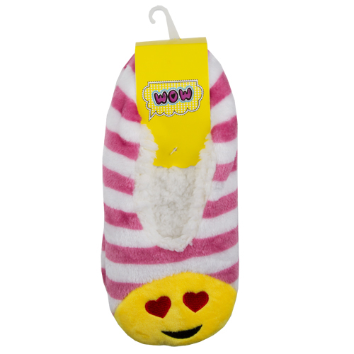 

Тапочки SOCKS SMILE лиловые, one size