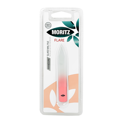 

Пилка для ногтей MORITZ FLARE стеклянная 9 см