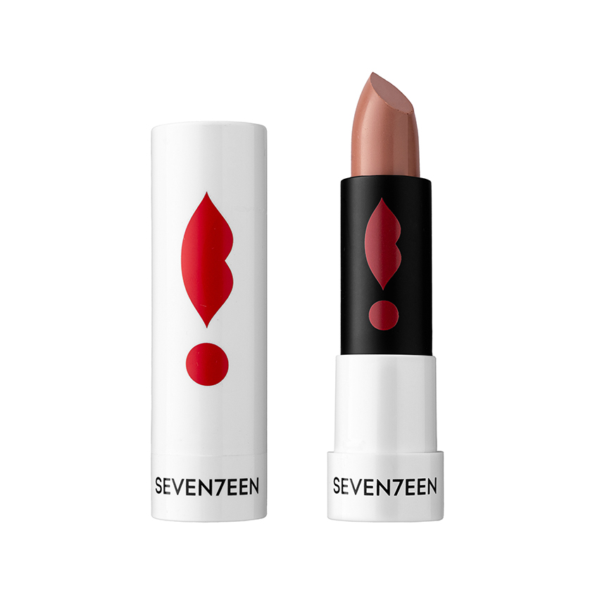 Помада для губ SEVENTEEN SPF матовая стойкая тон 1 Натуральный бежевый