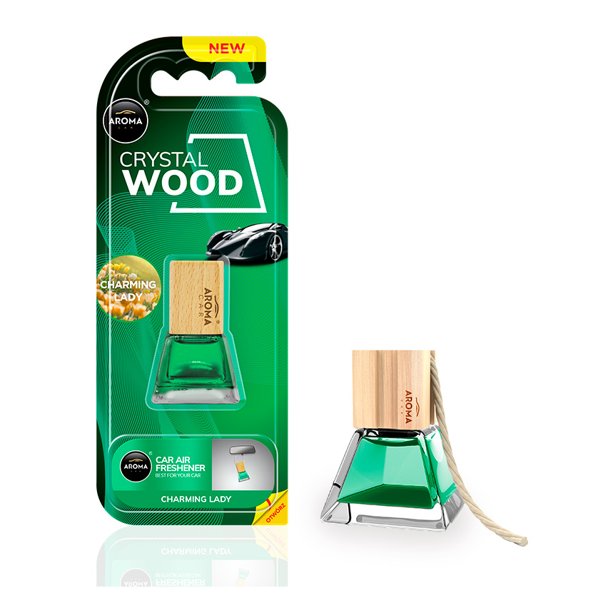 

Ароматизатор для машин AROMA CAR CRYSTAL WOOD Charming Lady 6 мл