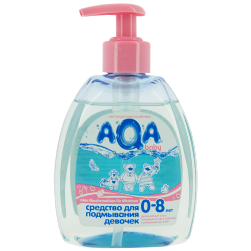 

Средство для подмывания девочек AQA BABY 0-8 лет 300 мл