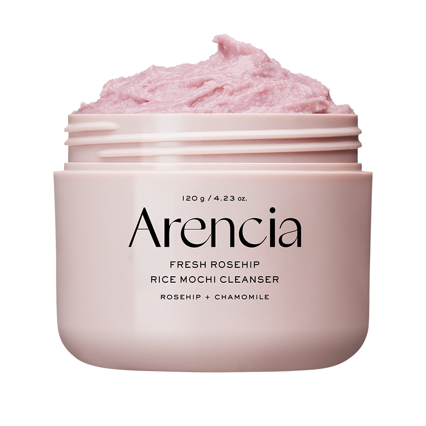 Пенка для умывания ARENCIA RICE MOCHI с экстрактом шиповника 120 г