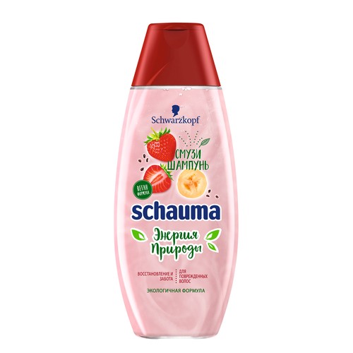 

Шампунь для волос SCHAUMA NATURE MOMENTS Клубника и банан 400 мл