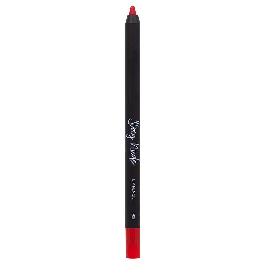 Карандаш для губ PARISA STAY NUDE LIP PENCIL с матовым покрытием тон 708 карандаш для губ parisa stay nude lip pencil с матовым покрытием тон 703